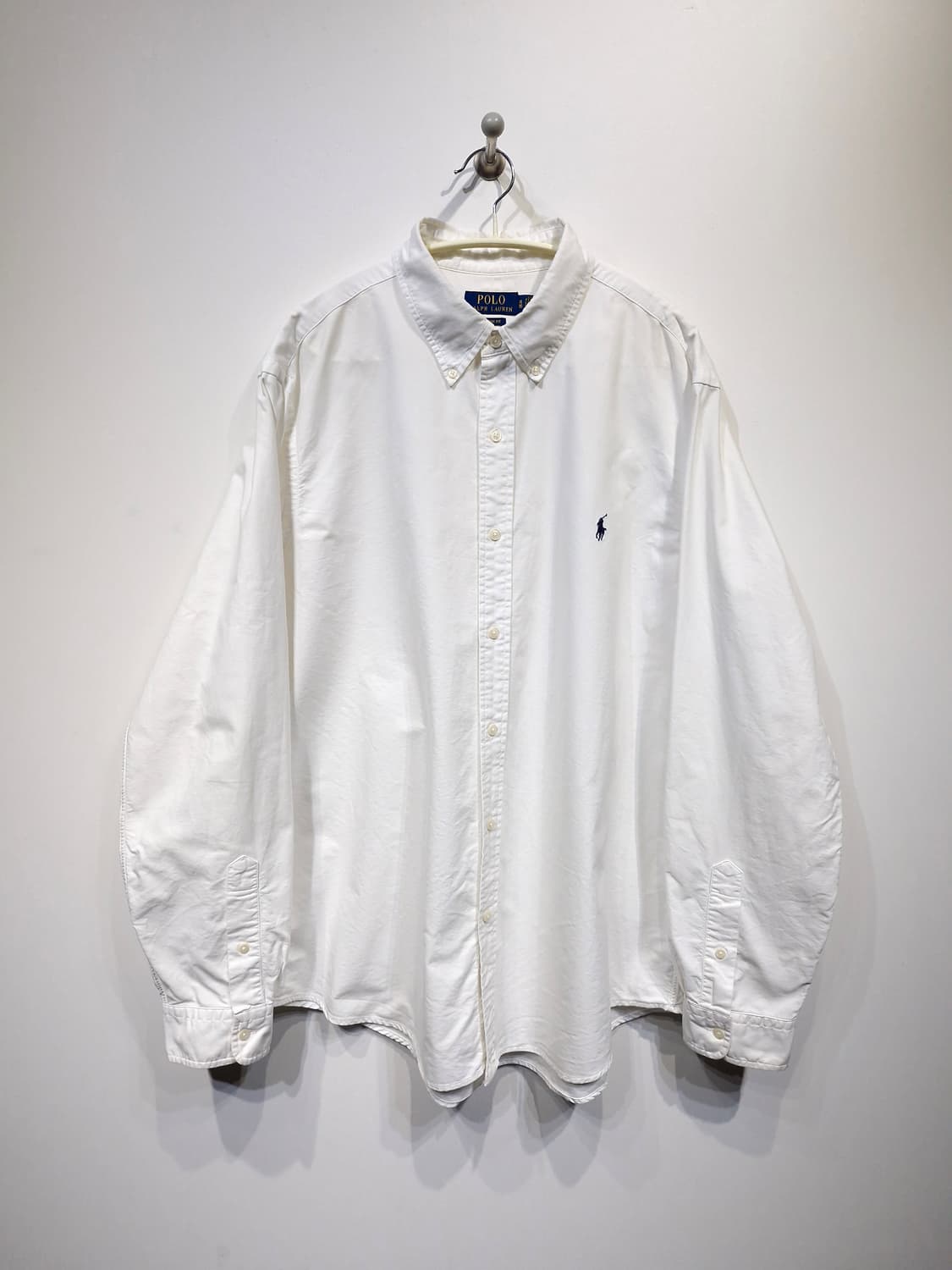 [신형QR]폴로랄프로렌 클래식핏 가먼트다이 옥스포드셔츠 상품이미지1