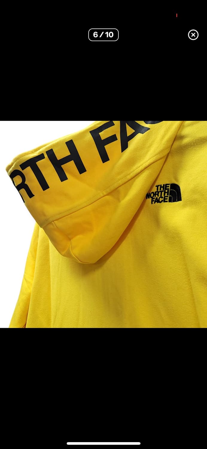 노스페이스 옐로우 후드집업 져지 대장급 하라주쿠 키치 희귀컬러배송비 무료 상품이미지4