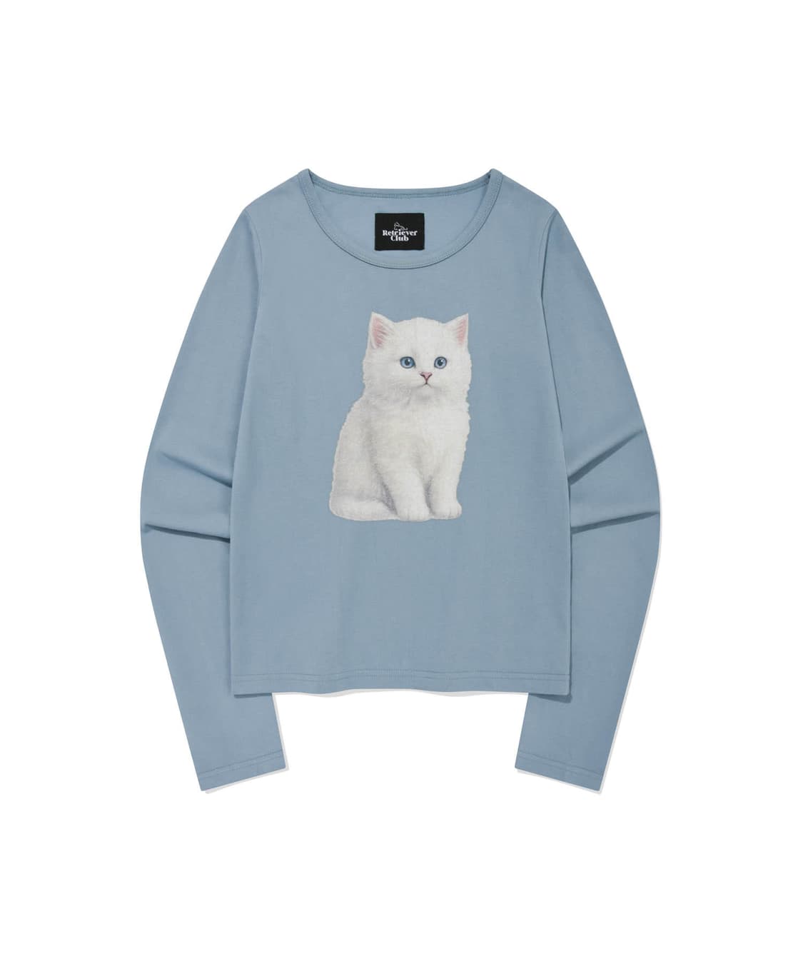RETRIEVERCLUB CAT SLIM LONG SLEEVE BLUE 상품이미지2