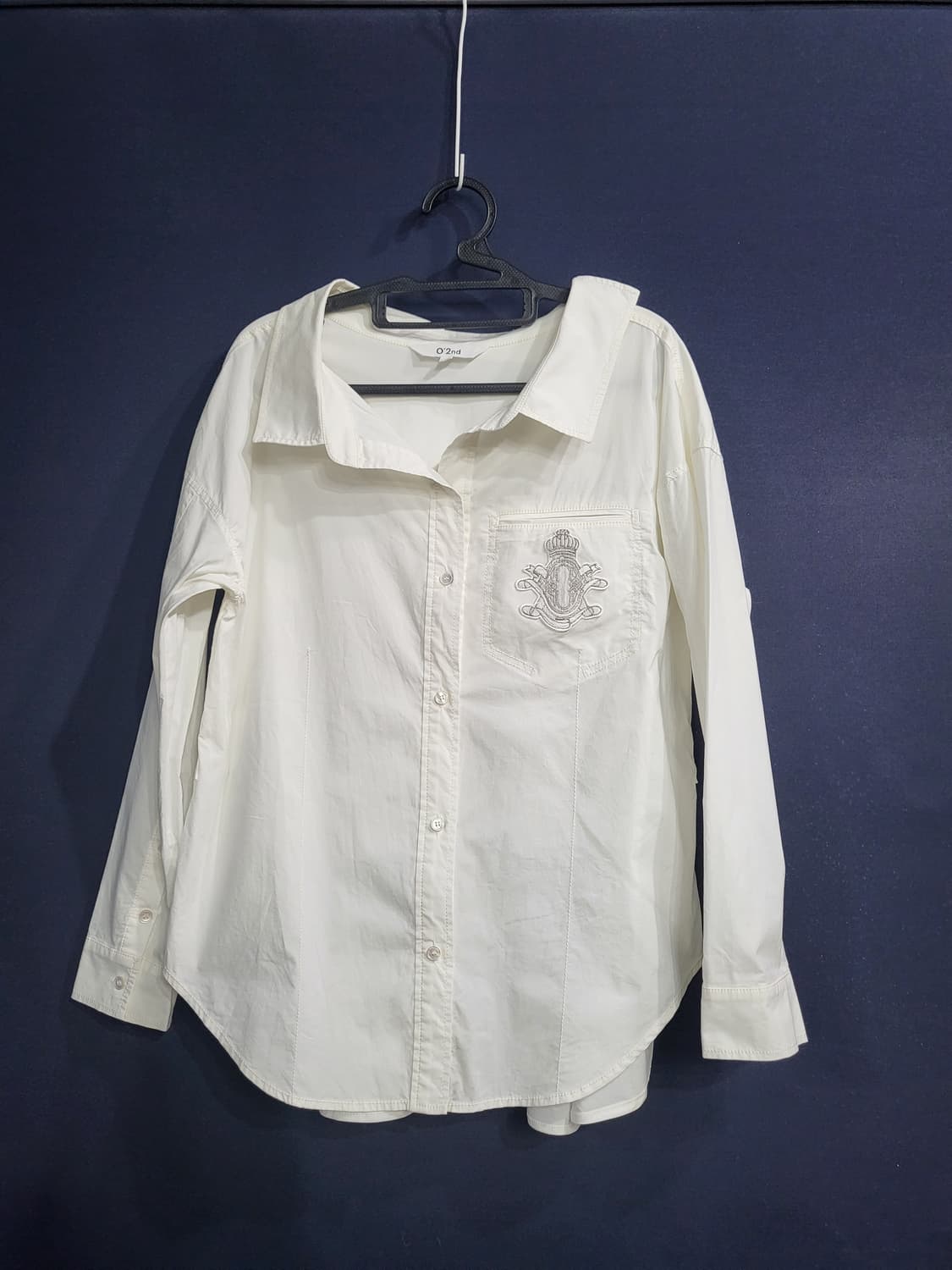 오즈세컨 오버핏 셔츠블라우스 상품이미지1