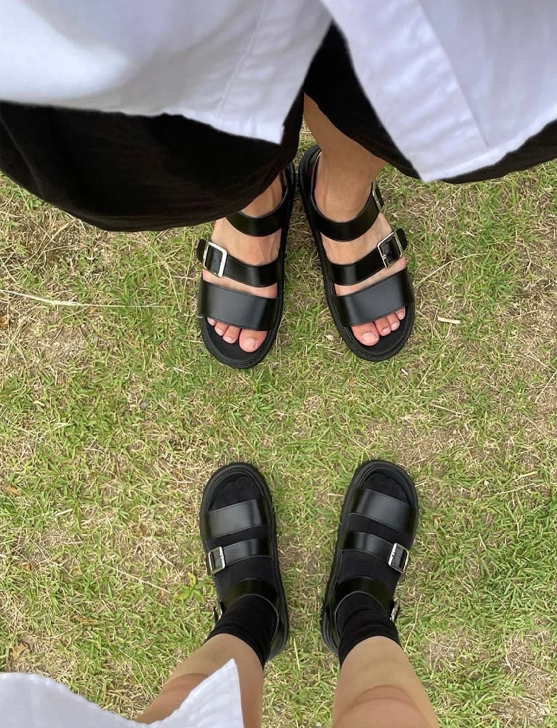 마크모크 Karen 블랙 스트랩 샌들 225사이즈(거의새것) 상품이미지5