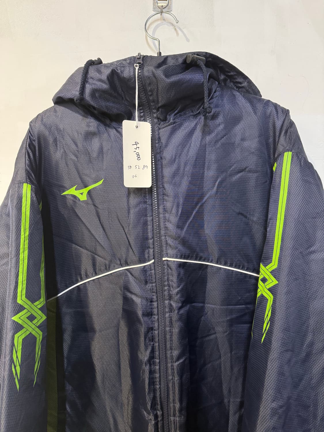 미즈노 네이비 롱패딩 상품이미지2