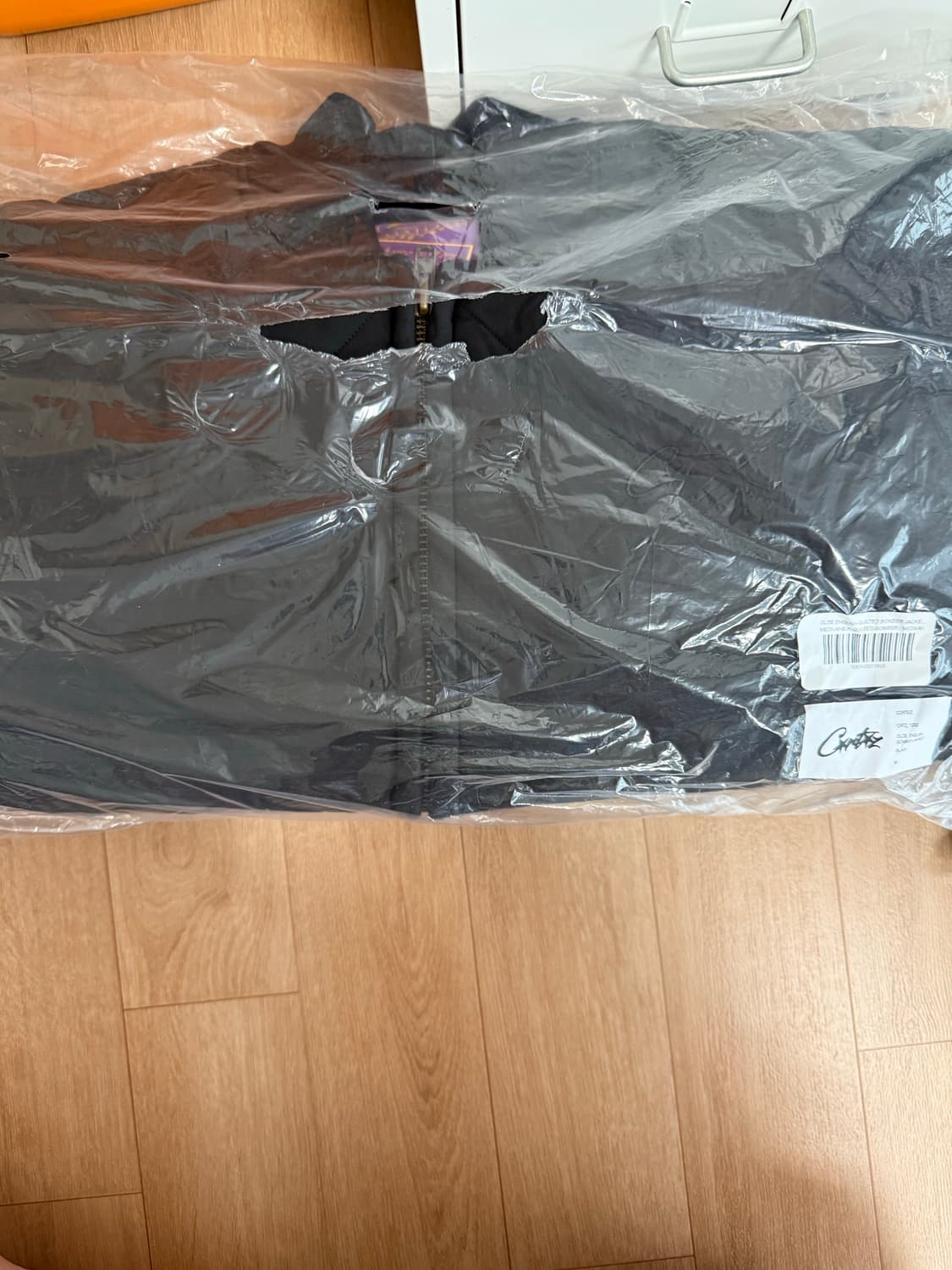 코르테이즈 올드 잉글리쉬 퀼티드 봄버 자켓 블랙 M 상품이미지2