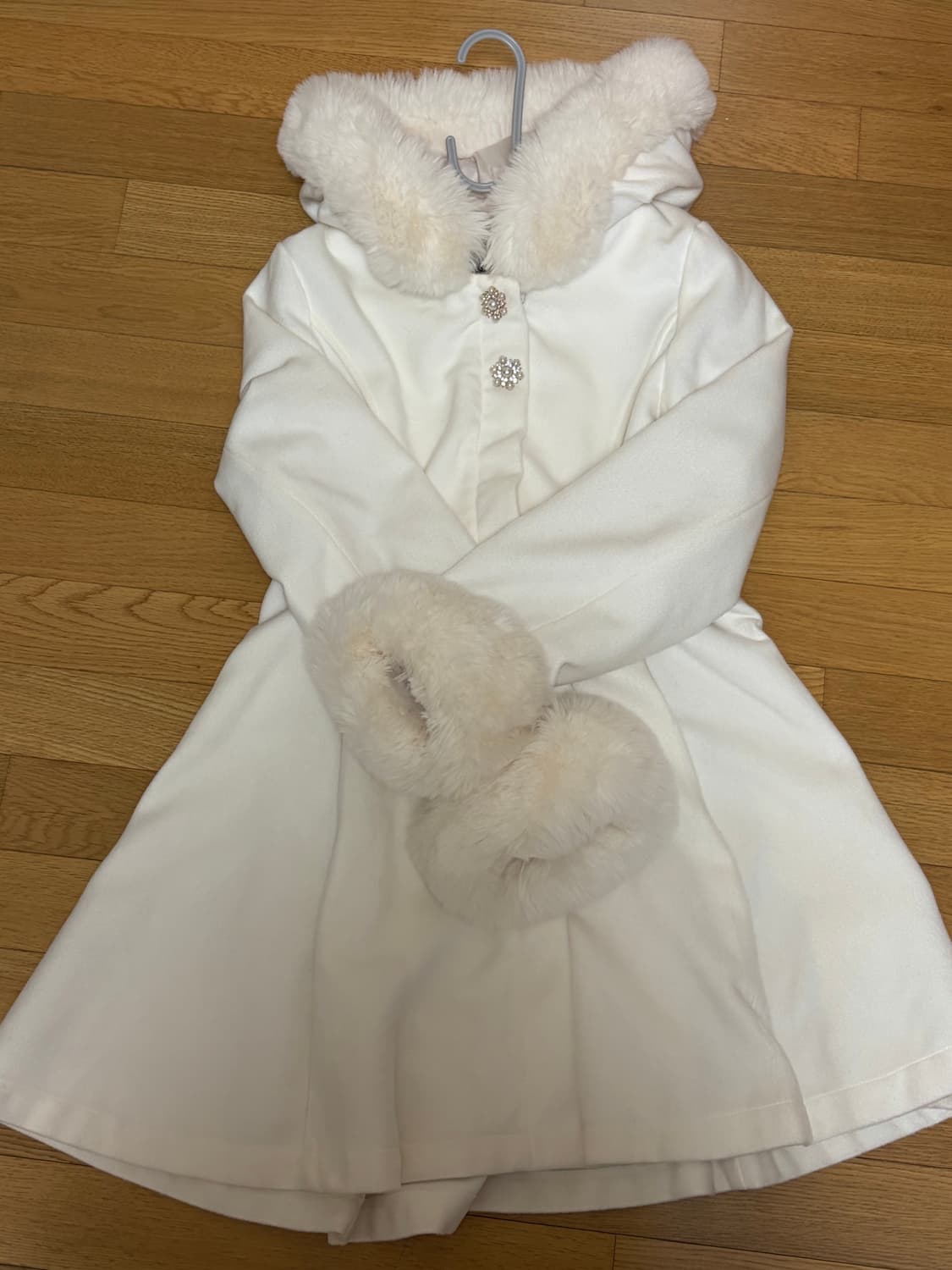 로지타 백리본 후드 코트 상품이미지2