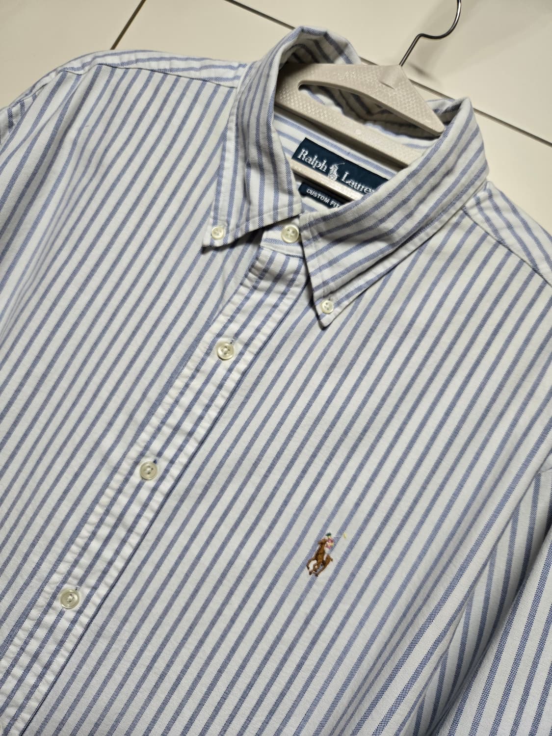 폴로 랄프로렌 정품 스트라이프 옥스포드 셔츠 상품이미지1