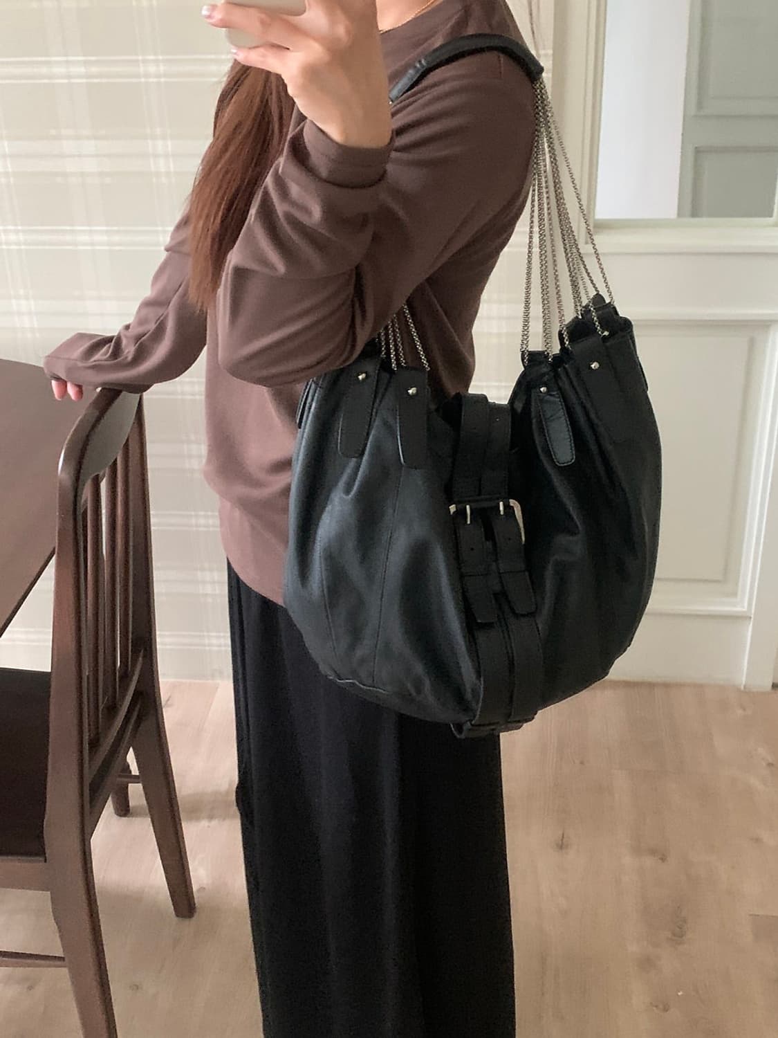페레가모 체인 호보백 상품이미지9
