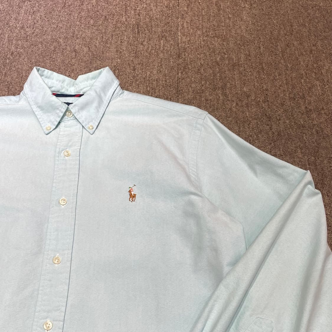 (M) POLO 폴로 랄프로렌 솔리드 셔츠 클래식핏 상품이미지4