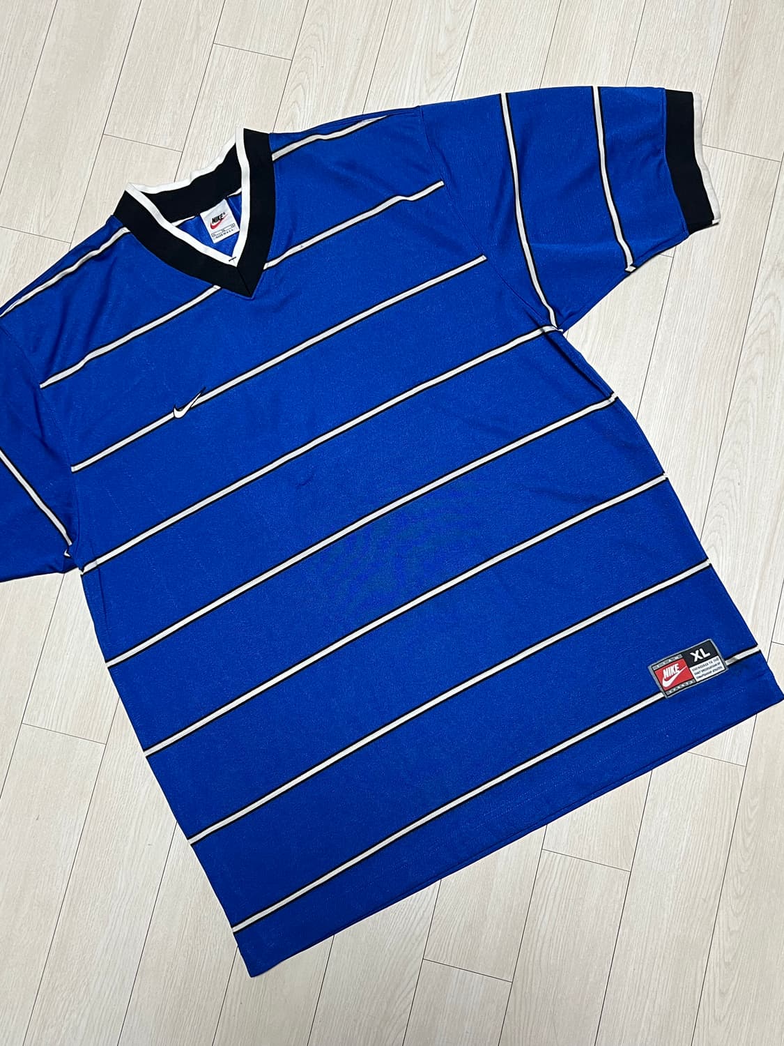 90s나이키스트라이프풋볼져지블루 XL 상품이미지1