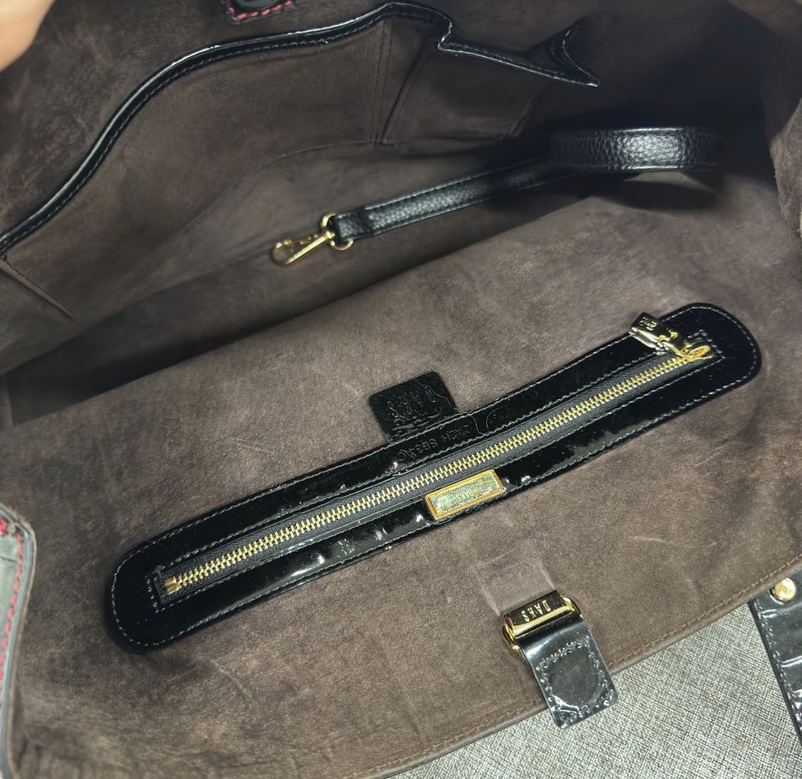 닥스 빈티지 체크 핸드백 토트백 상품이미지3