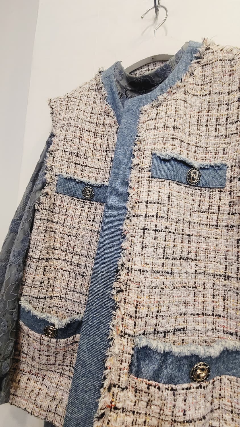 GGPX 트위드베스트 상품이미지2