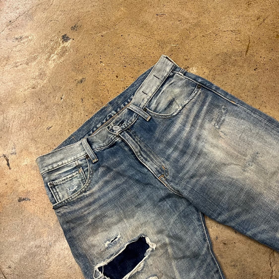 [정품] 데님앤서플라이 랄프로렌 워싱 청바지 b15 상품이미지1