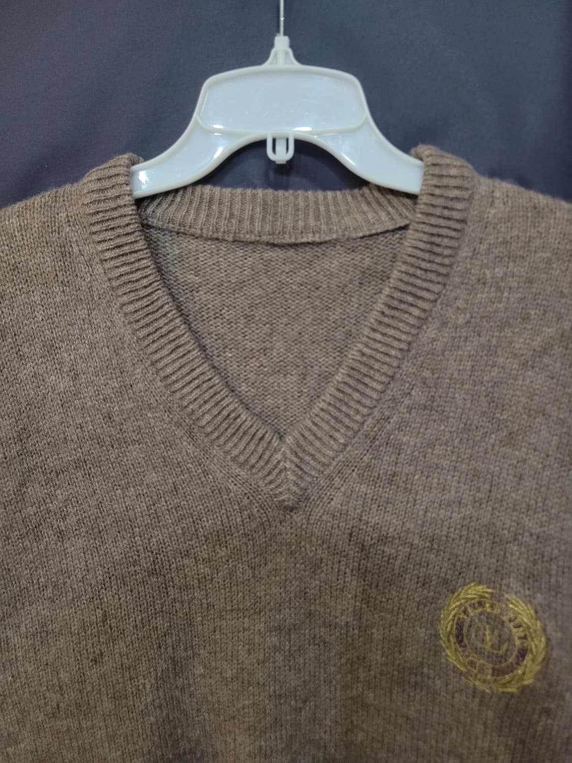 VALENTINO 발렌티노 빈티지 자수로고 울니트 상품이미지2