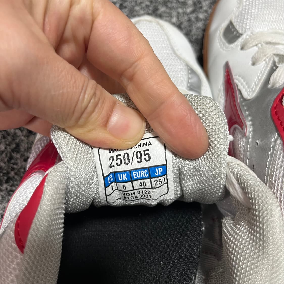 미즈노 크로스매치 플리오 RX4 탁구화 250 상품이미지5