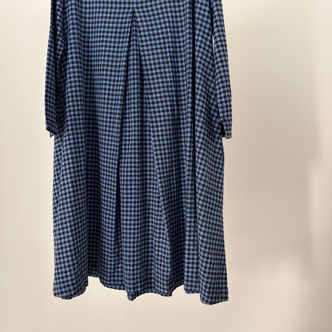 Gingham Check Flare One Piece 상품이미지4