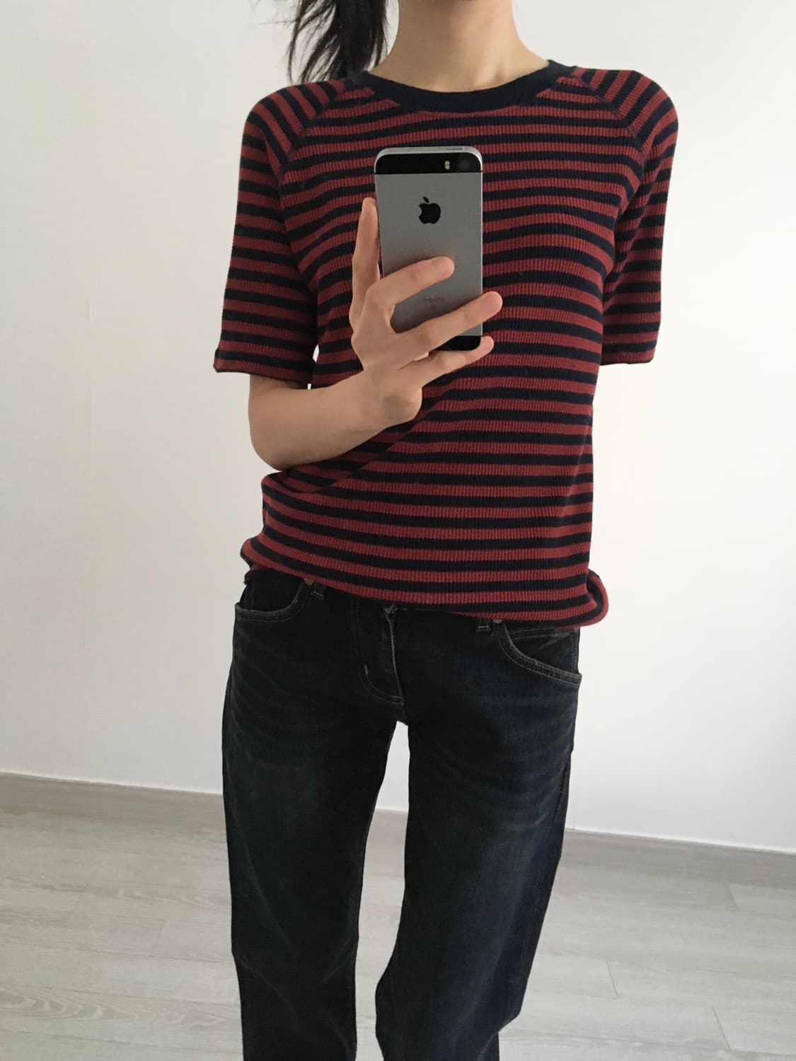 waffle stripe tee 상품이미지1