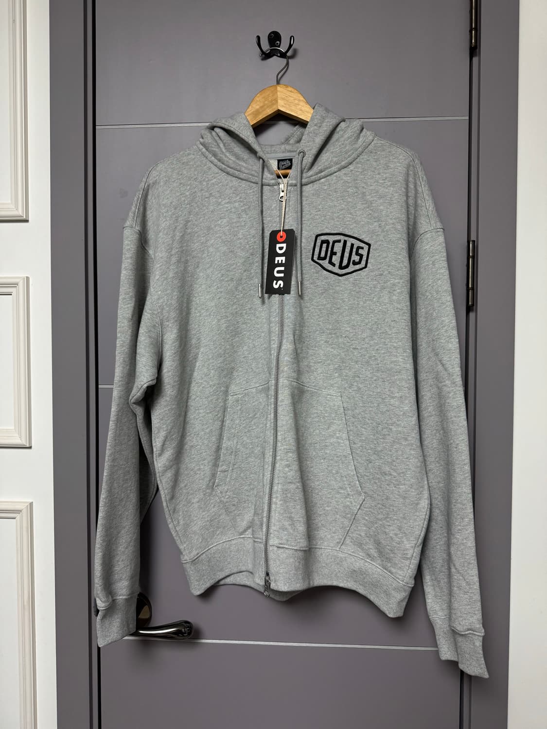 데우스 엑스 마키나 서울 후드 집업 XL 그레이 상품이미지1