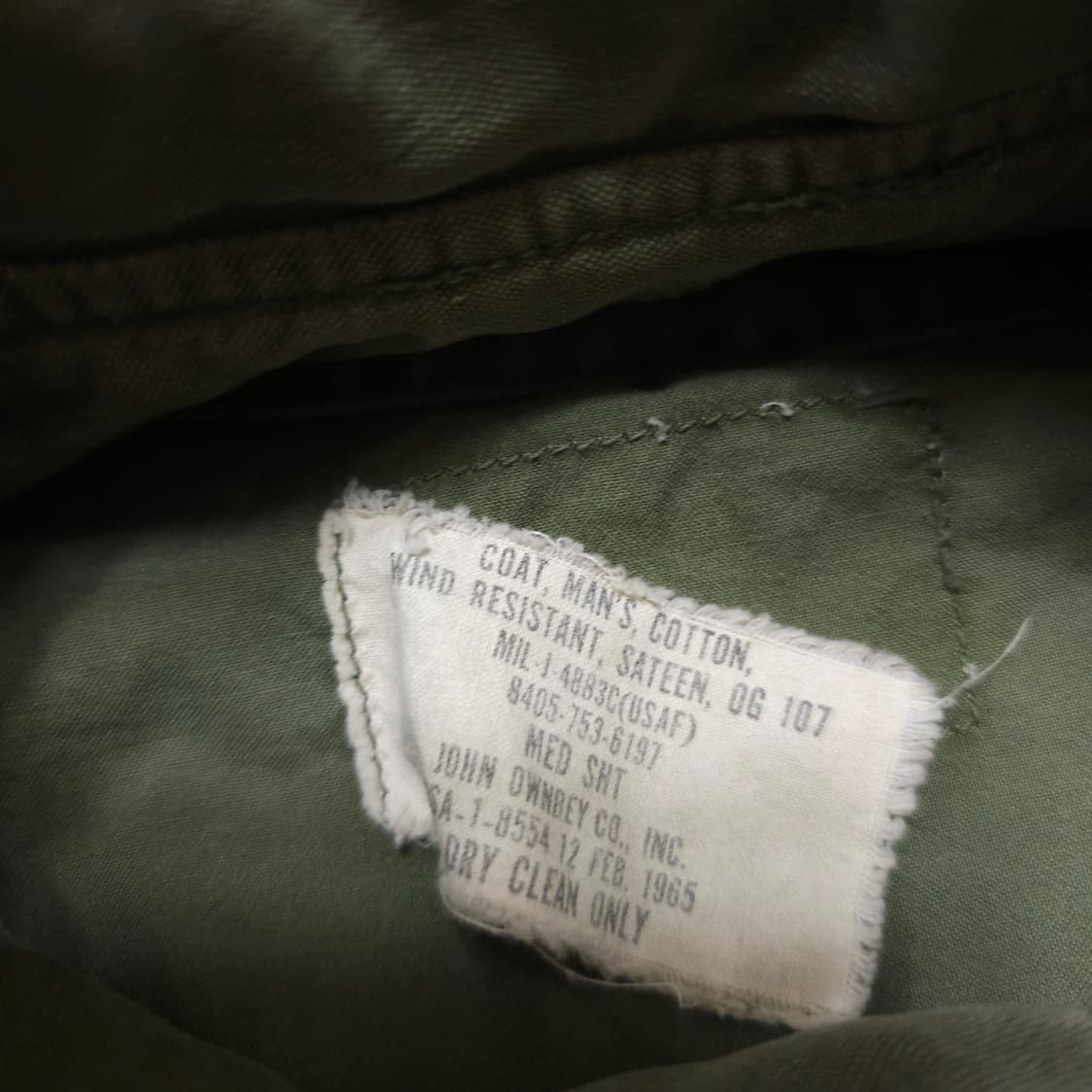 1960s 미공군 오리지널 USAF 필드자켓 상품이미지3