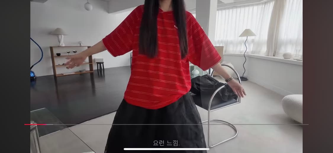 슈프림 엄브로 스트라이프 사커 저지 레드 상품이미지3