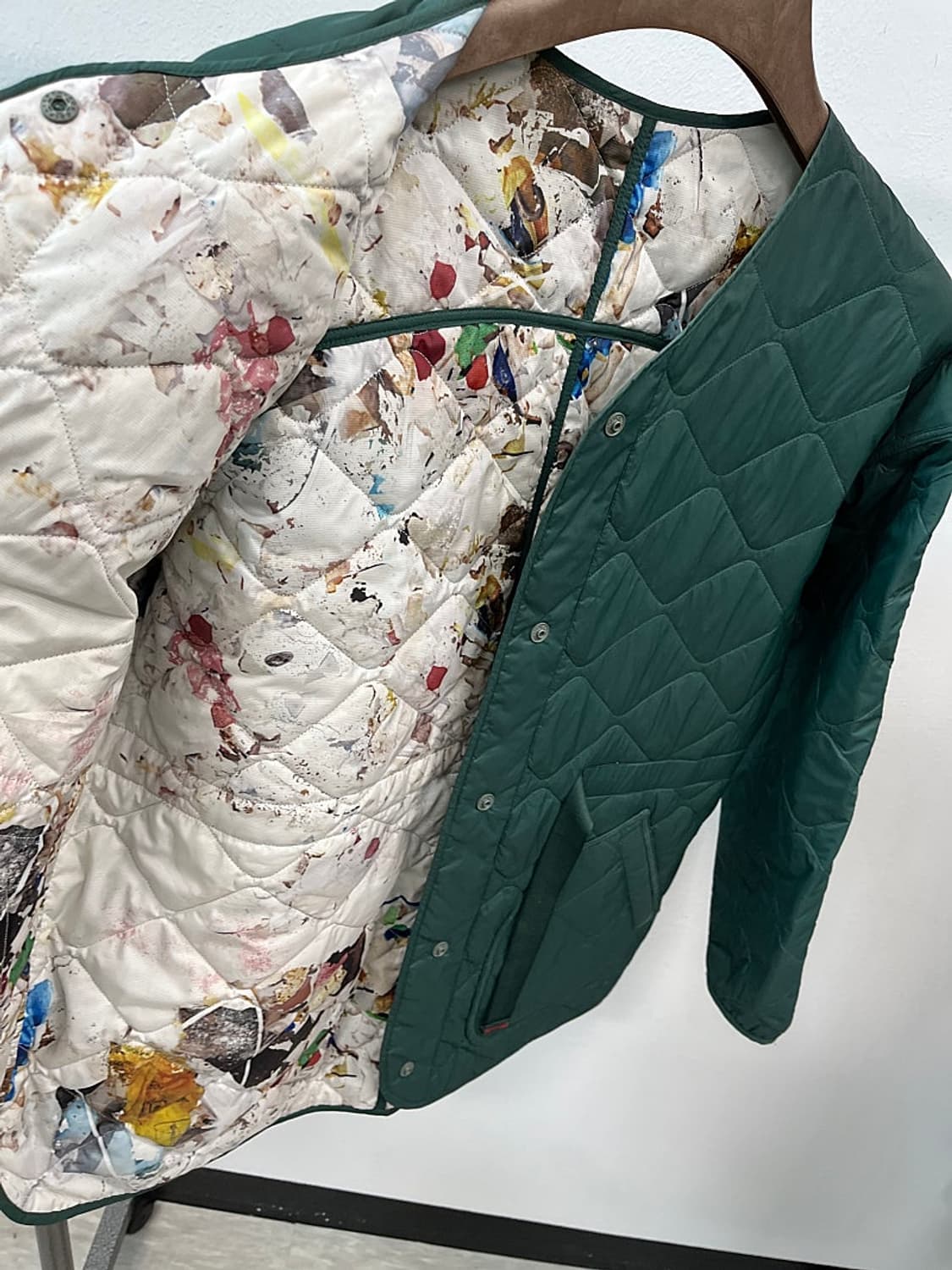 여) 코오롱 리버시블 퀼팅자켓  상품이미지5