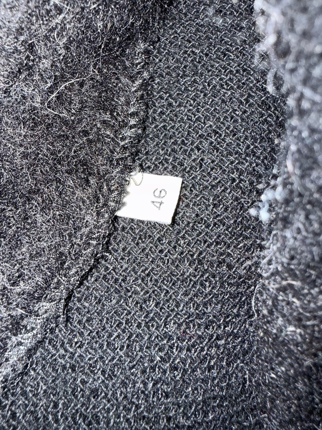 ( 최상 상태 46 ) 아워레가시 가디건 모헤어 블랙 상품이미지3