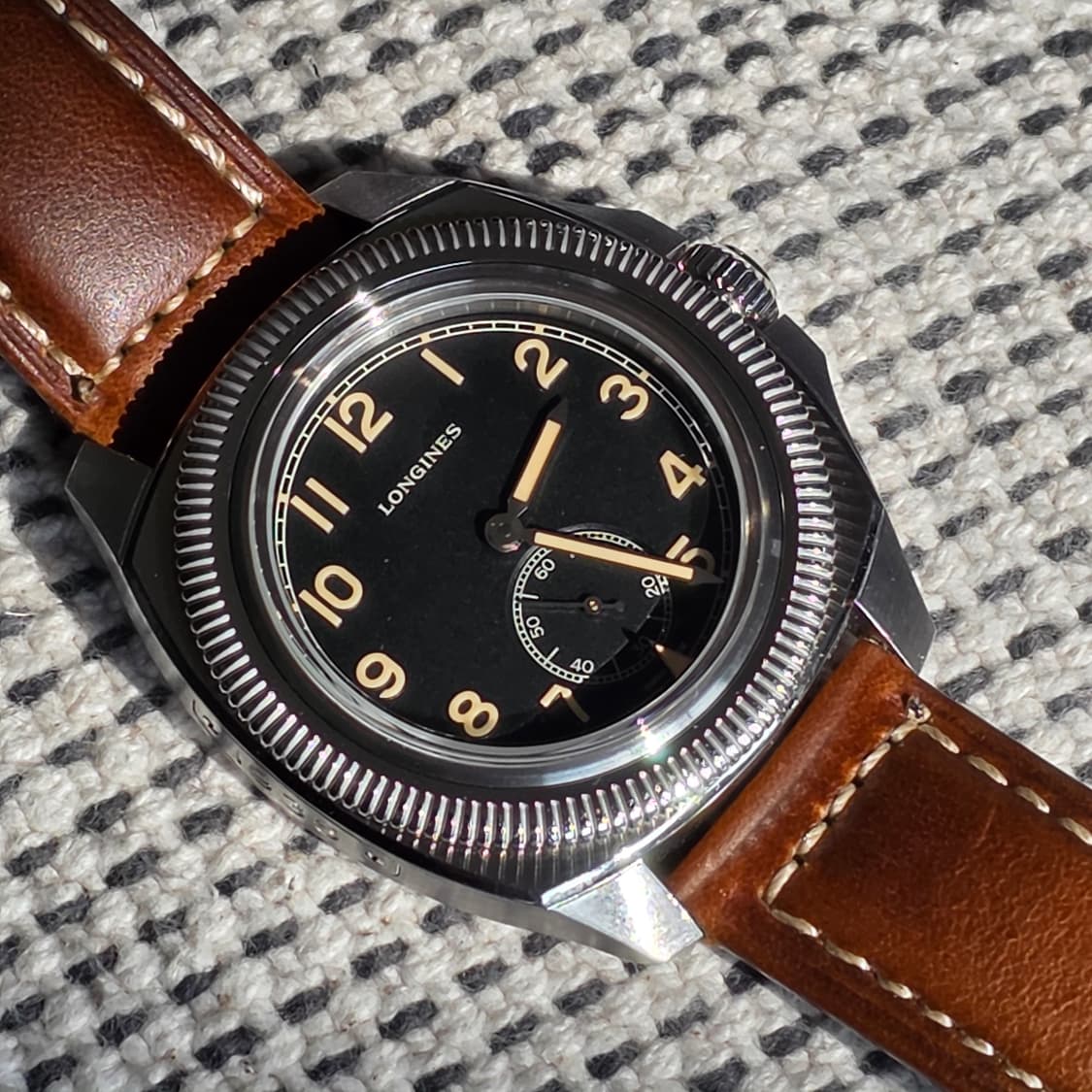 Longine 론진 마제텍 아메카지 빈티지 복각 파일럿 워치 상품이미지1