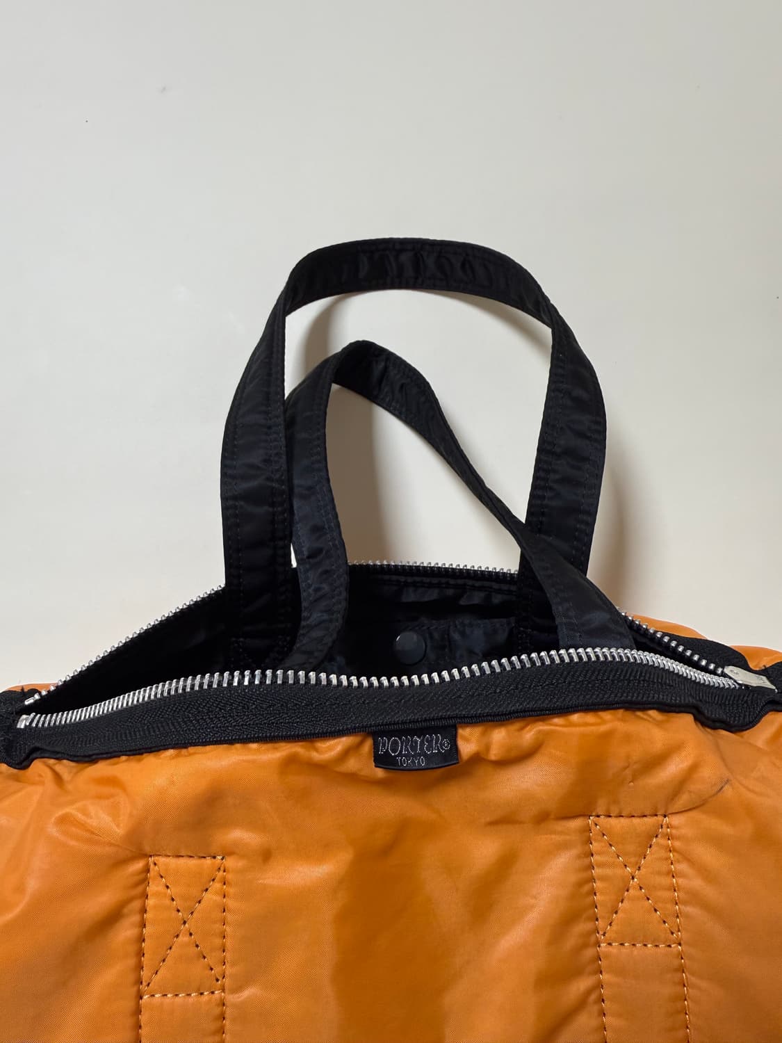 (미품) PORTER 포터 탱커 더플백 L 블랙 보스턴백 상품이미지10