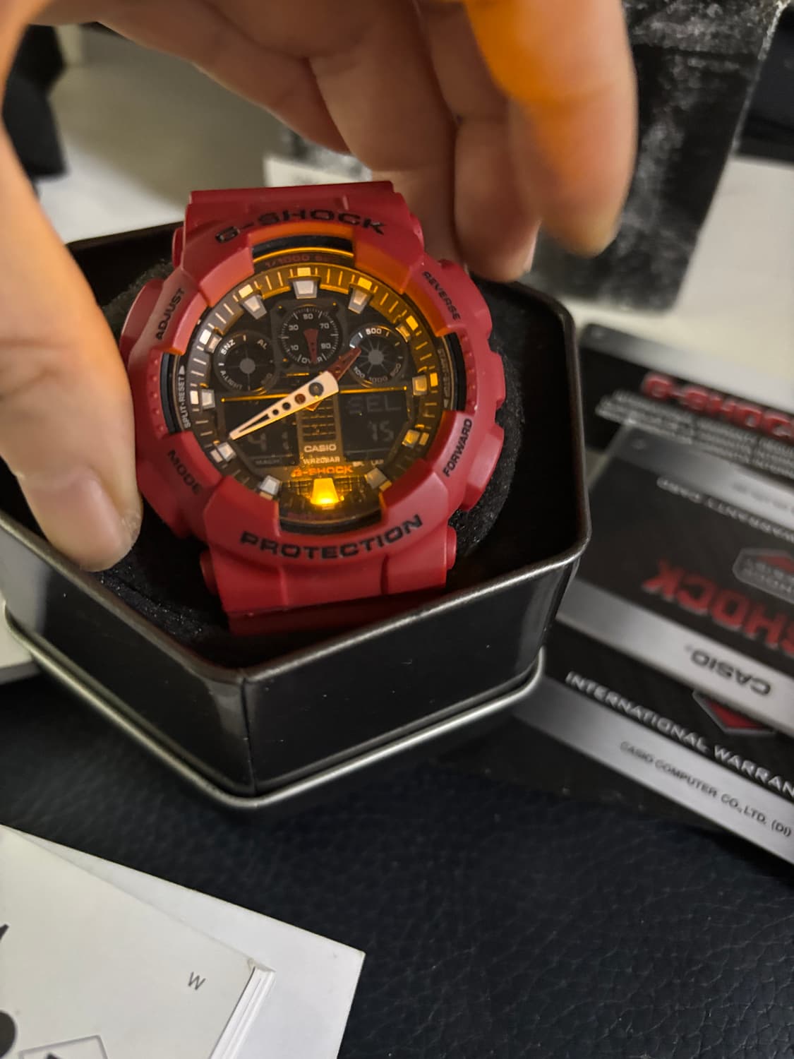 지샥 빅페이스 GA-100B 시계 팝니다 상품이미지2