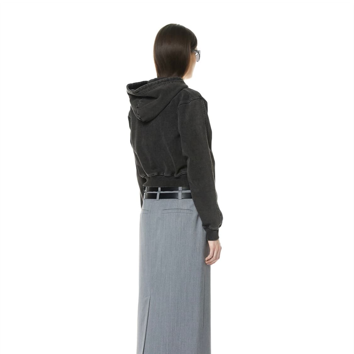 LCDC 엘씨티씨티엠 워시드 크롭 후드집업  상품이미지2