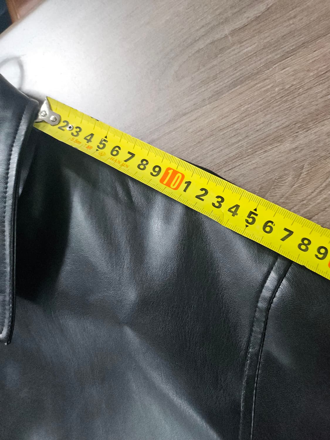 SCENT 블랙 레더 남성 자켓 XL 상품이미지7