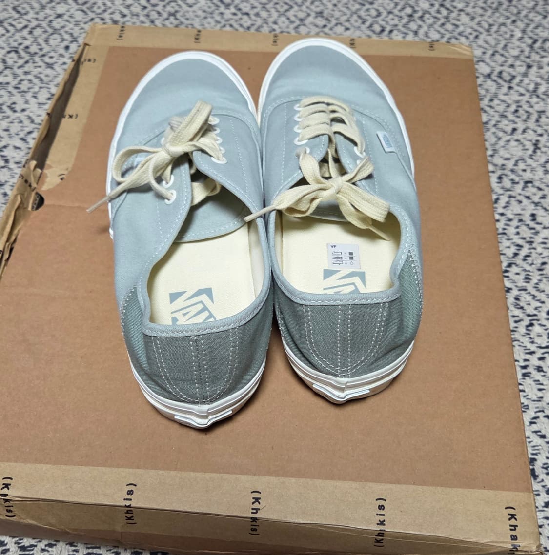 반스 프리미엄 어센틱 44 킥다운 캔버스 그린 마쉬멜로우 280 상품이미지4