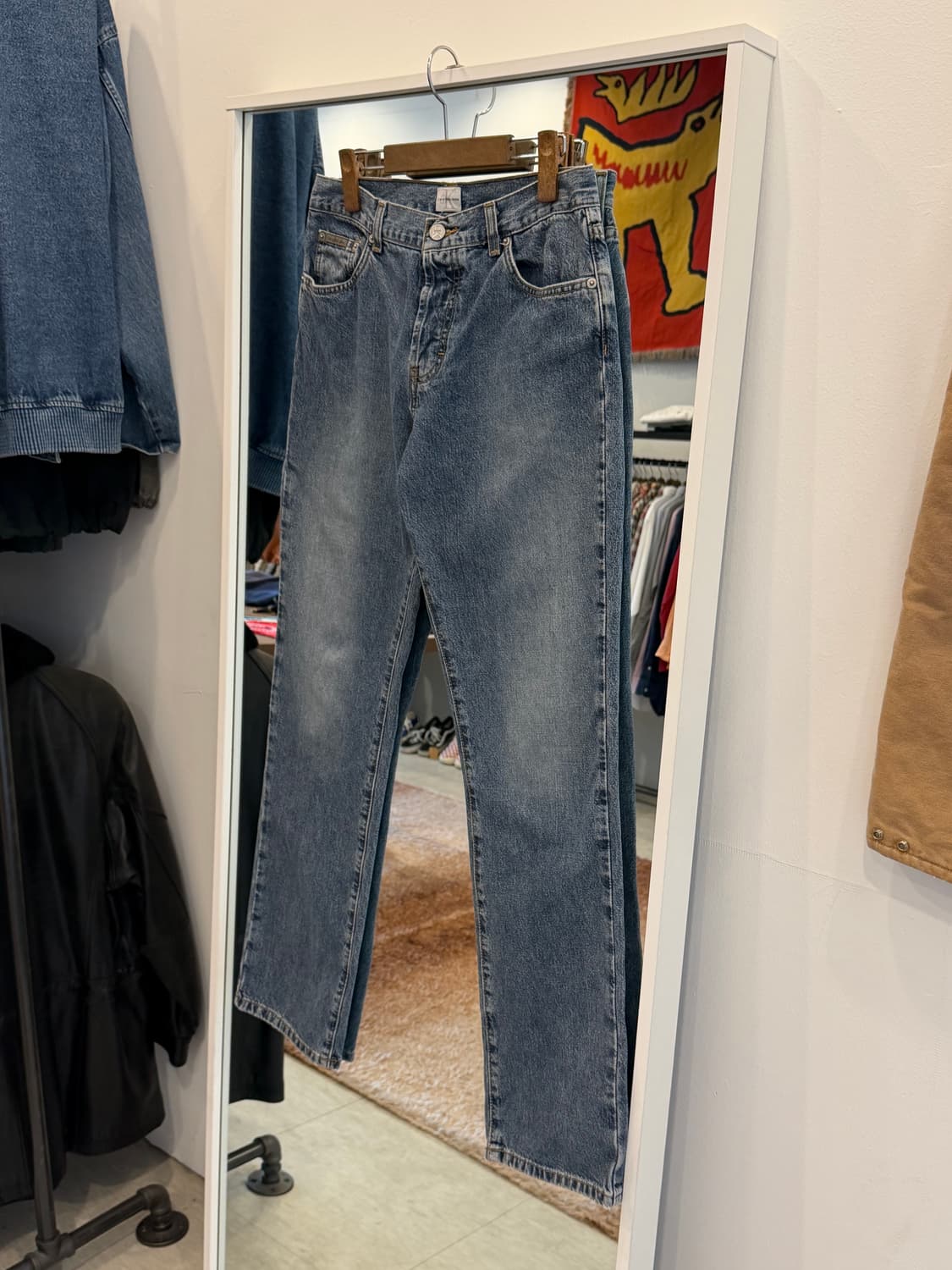 90s Calvin Klein 캘빈클라인 데님 팬츠 (29-30inch) 상품이미지1