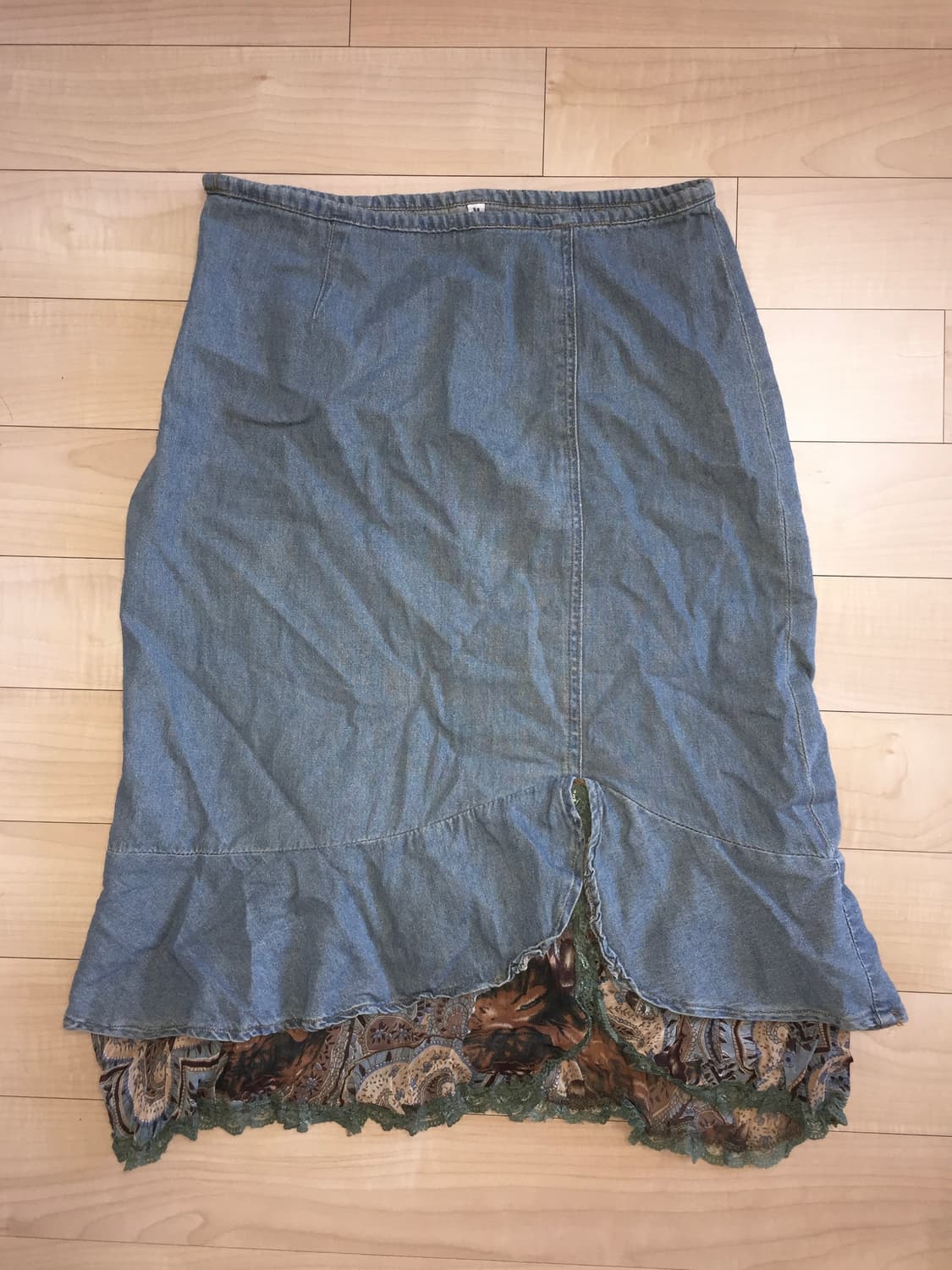 빈티지 워싱데님스커트 상품이미지1