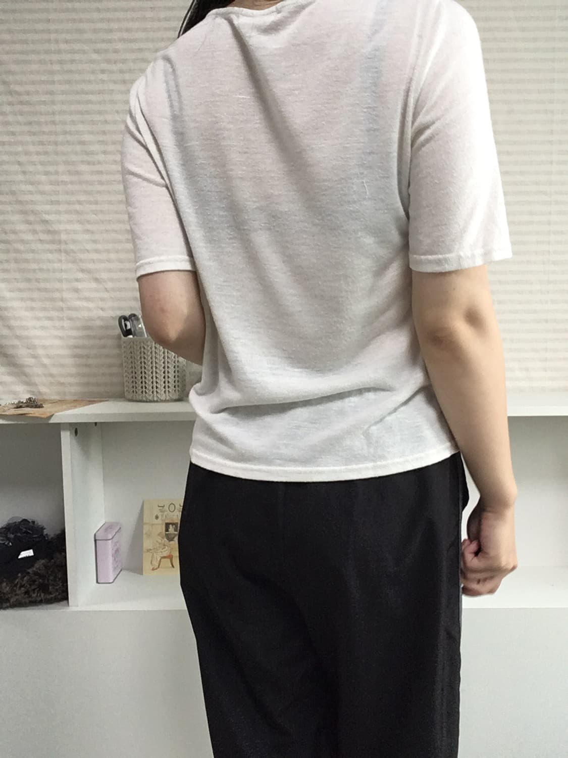 jpn vintage 화이트 반팔 프린팅 티셔츠 y2k 스트릿 일본빈티지 상품이미지3