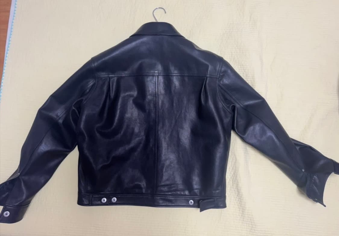 쿠어 고트스킨 포켓 트러커 자켓 판매 상품이미지3