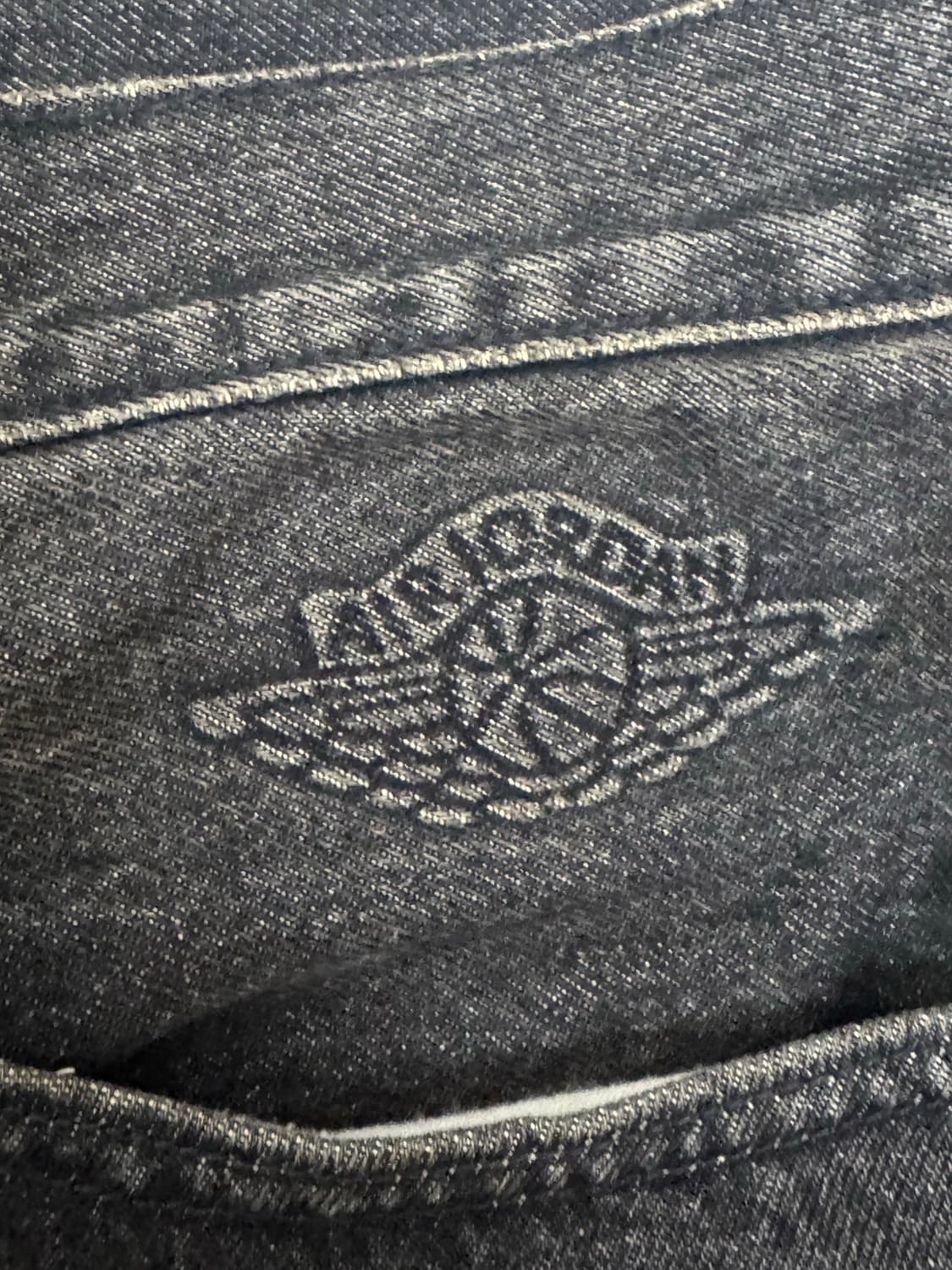 리바이스 조던 578 배기진 블랙 데님 팬츠 34x32 상품이미지4