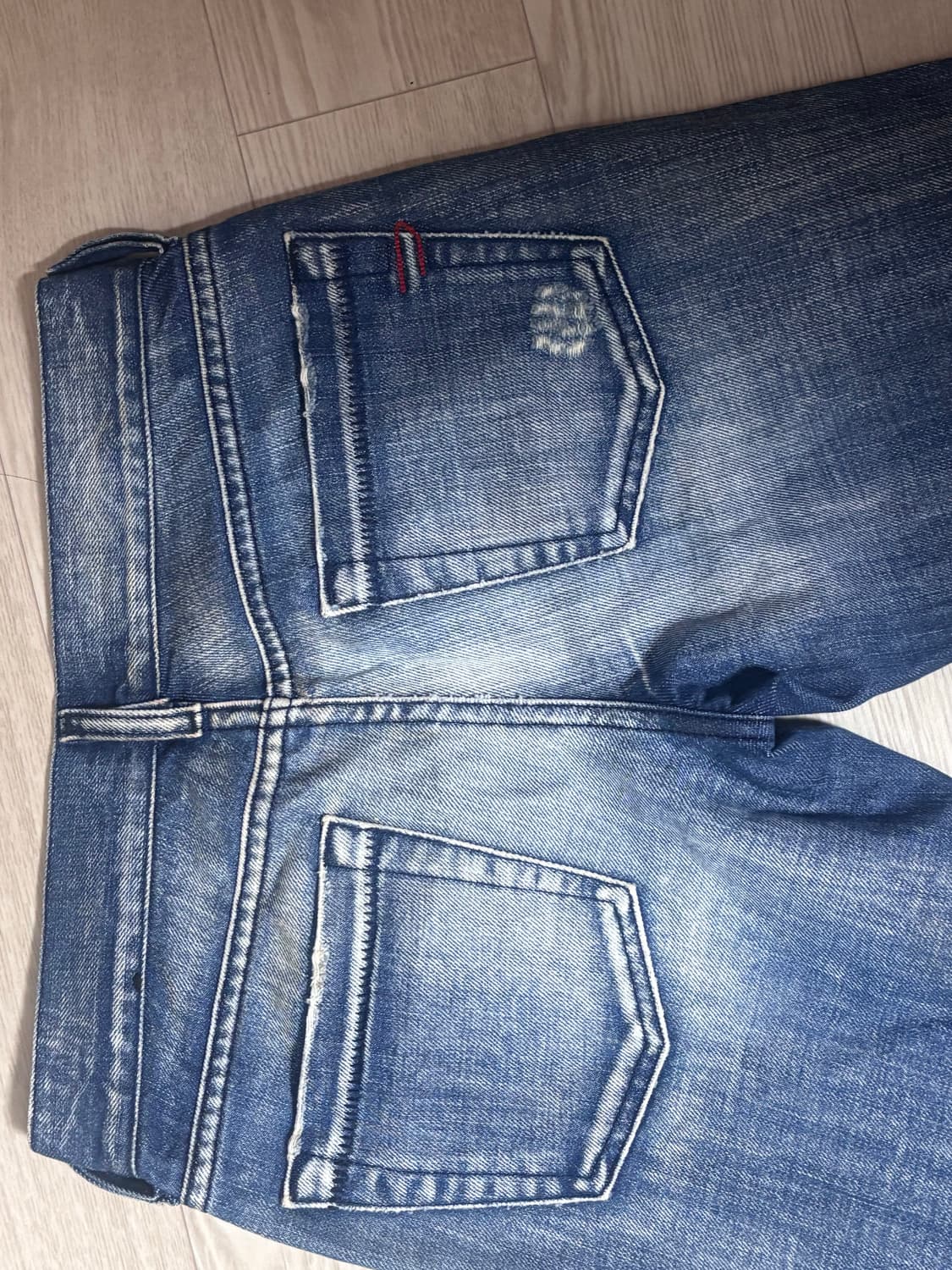 (W) 디젤 D-에비 부츠컷 앤 플레어 진 1969 09i03 다크 블루 상품이미지6