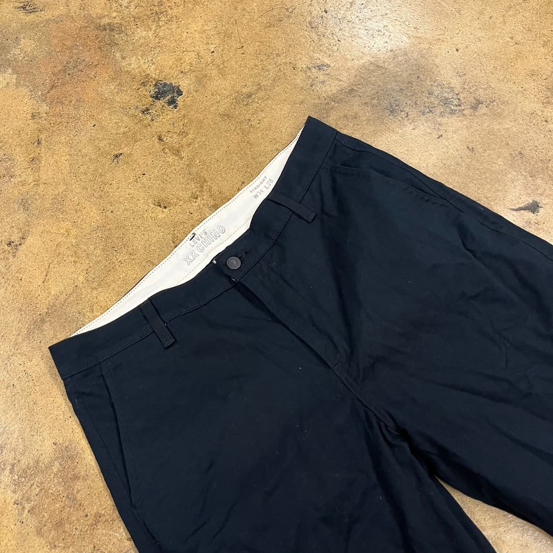 [정품] 리바이스 치노 블랙 바지 b8 상품이미지1