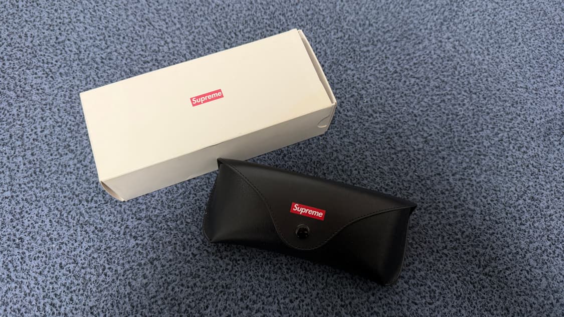 슈프림 18SS EXIT 선글라스 블랙 상품이미지2