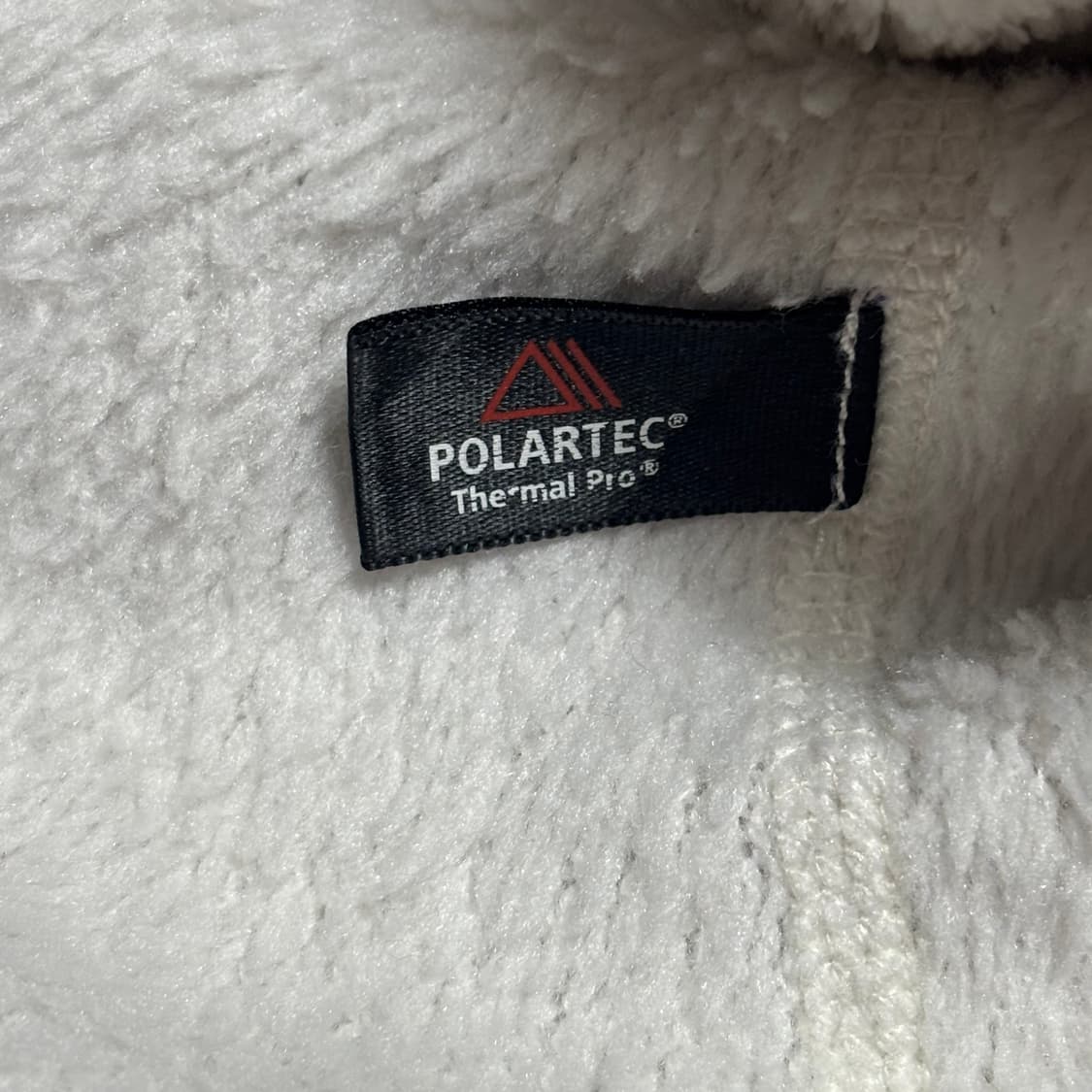 M 파타고니아 여성 화이트 반집업 플리스 상품이미지5