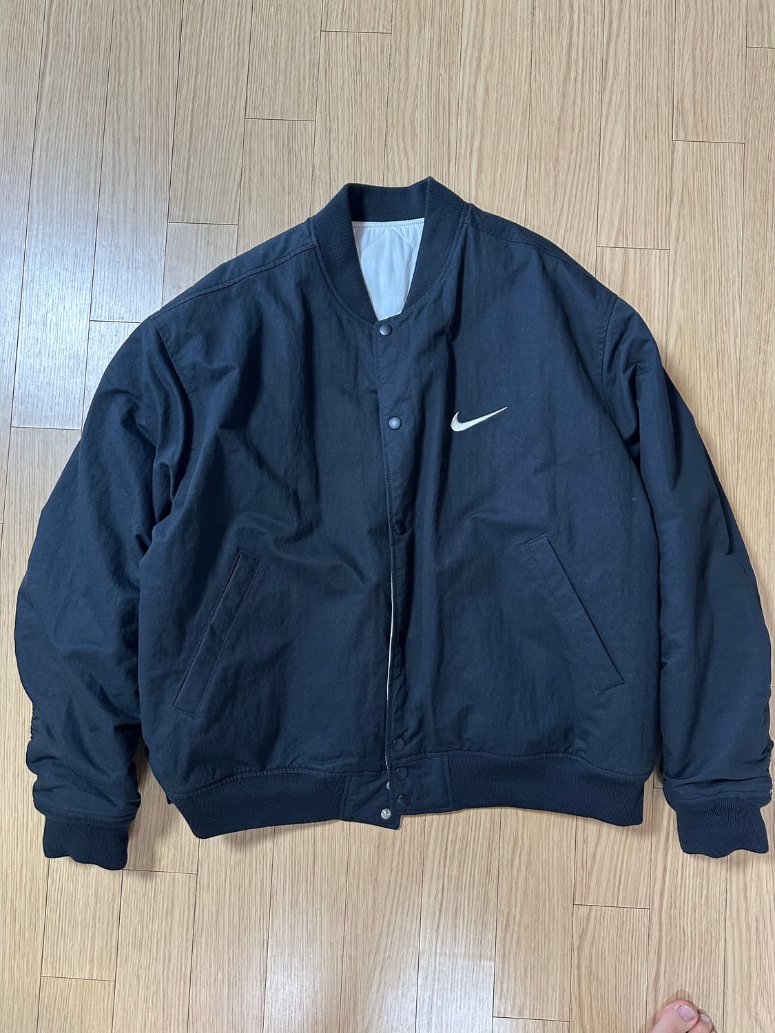 나이키 x 스투시 리버시블 자켓 블랙 상품이미지2