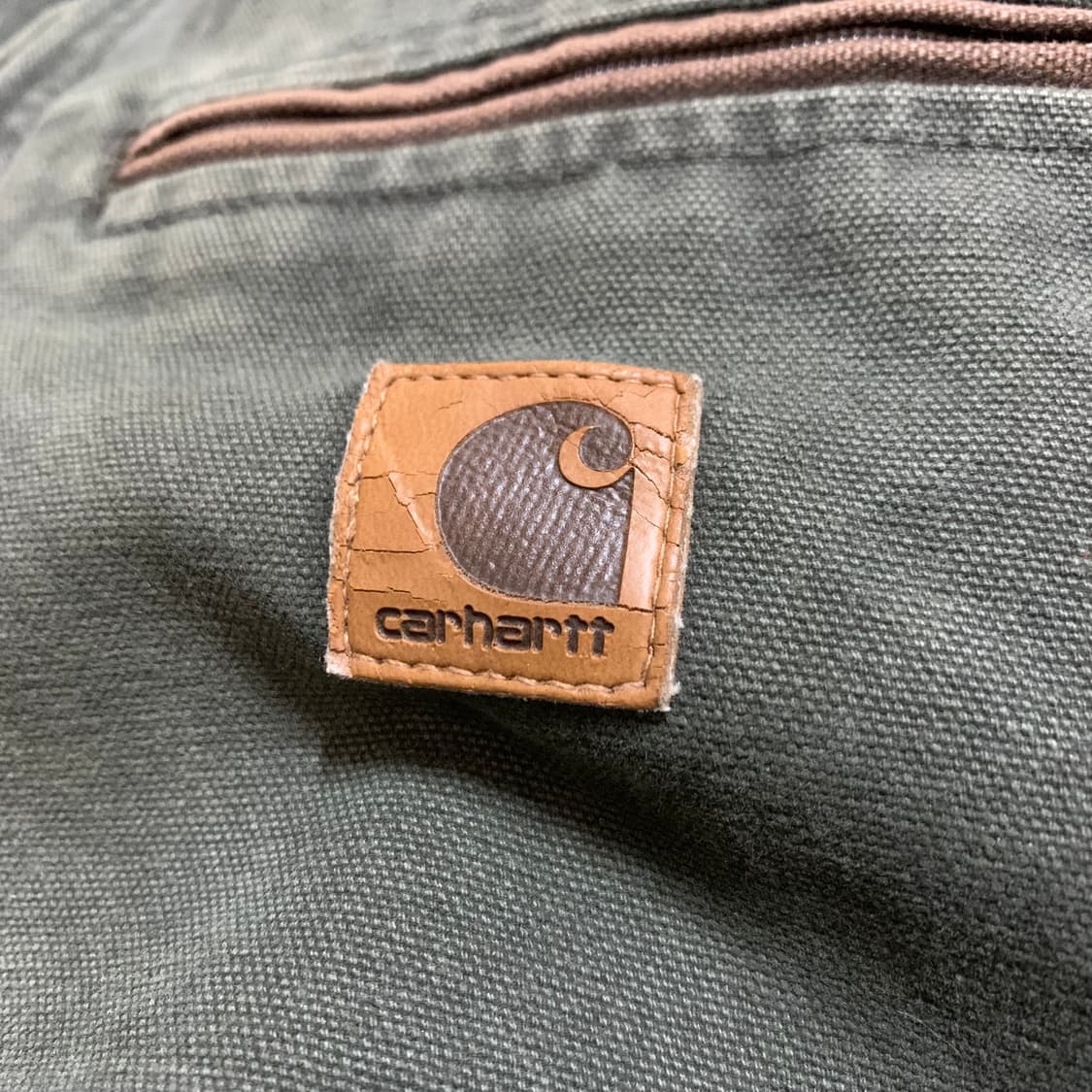 칼하트 디트로이트 자켓 j97 MOS 모스그린 (S) 상품이미지7