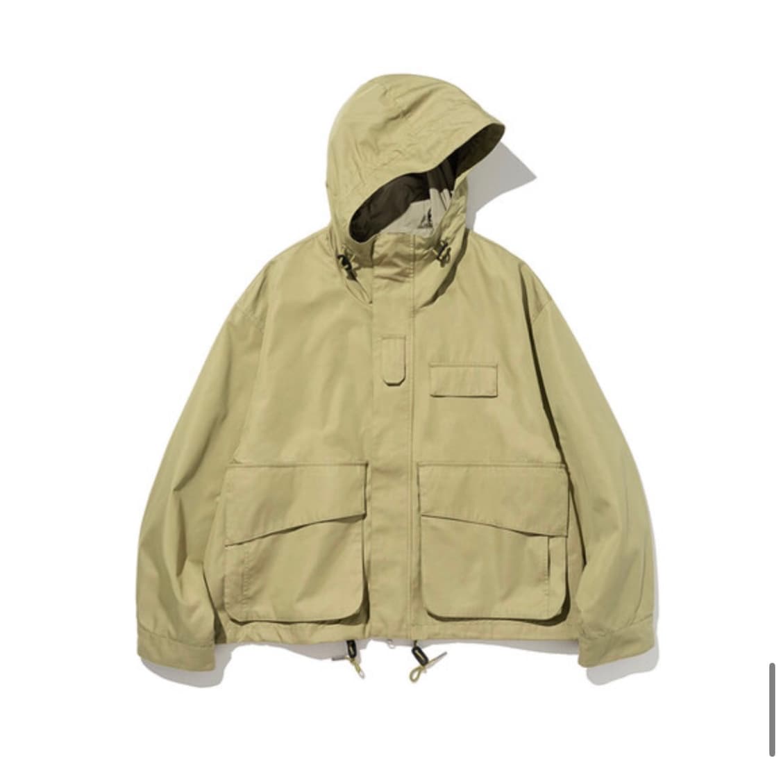 새상품(XL)유니폼브릿지 후드 숏 파카 카키올리브 상품이미지4