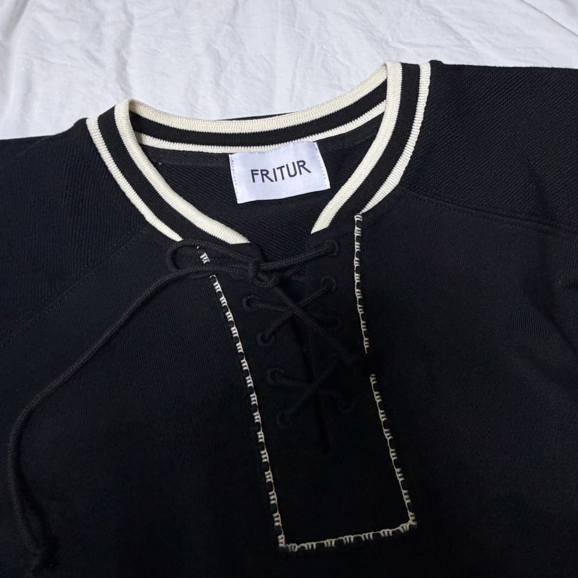 프리터 맨투맨 Rugby Graphic Sweatshirt Black 상품이미지7