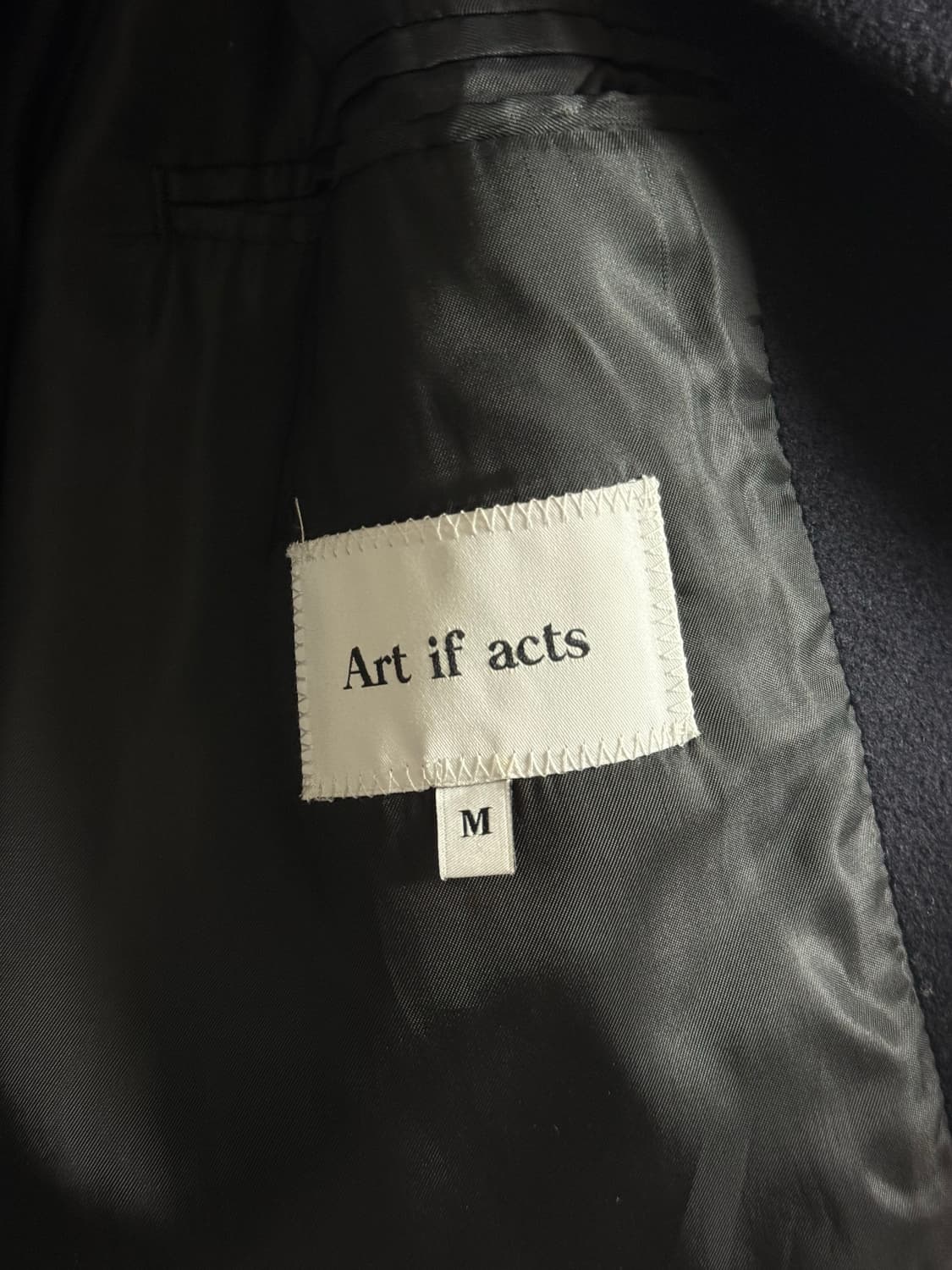 아트이프액츠 발마칸 코트 판매합니다. 상품이미지7