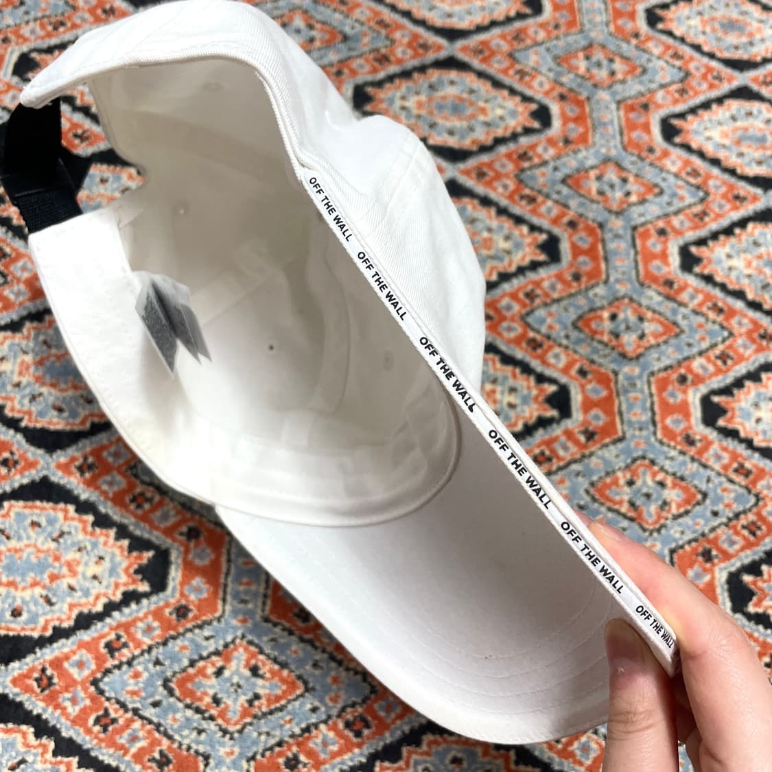 반스 화이트 볼캡 FREE 상품이미지5