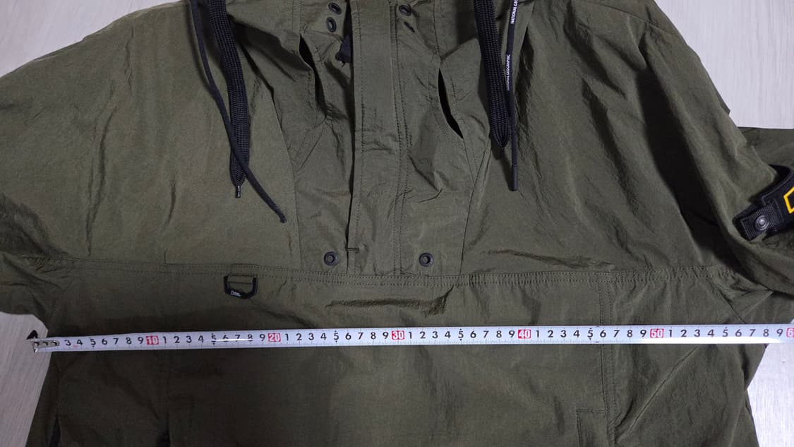 (착샷) 네셔널지오그래픽 바람막이 유틸리티 아노락 자켓 상품이미지5