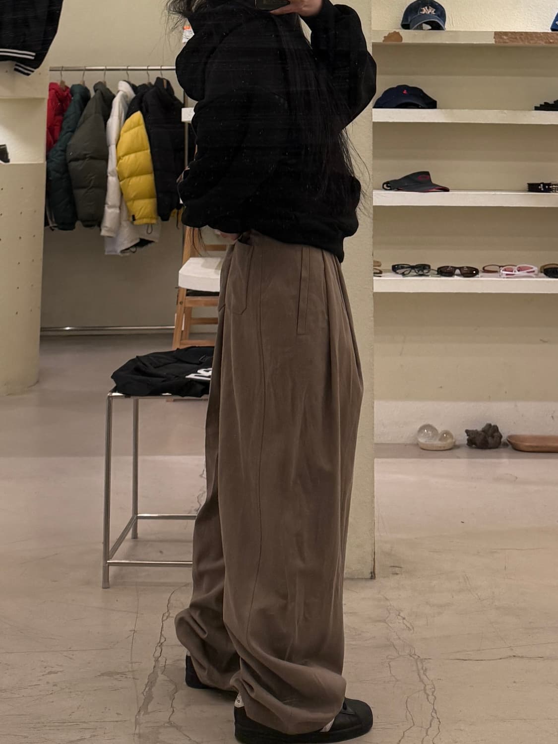 비긴 2.0.2 와이드 슬랙스 팬츠 U911 상품이미지2