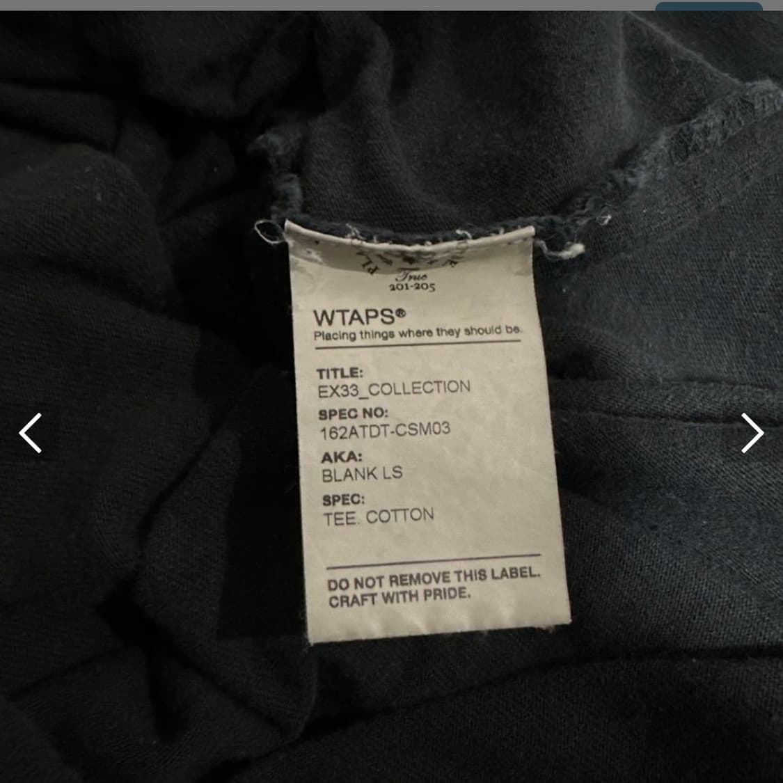 wtaps 16aw t shirts made in usa  상품이미지6