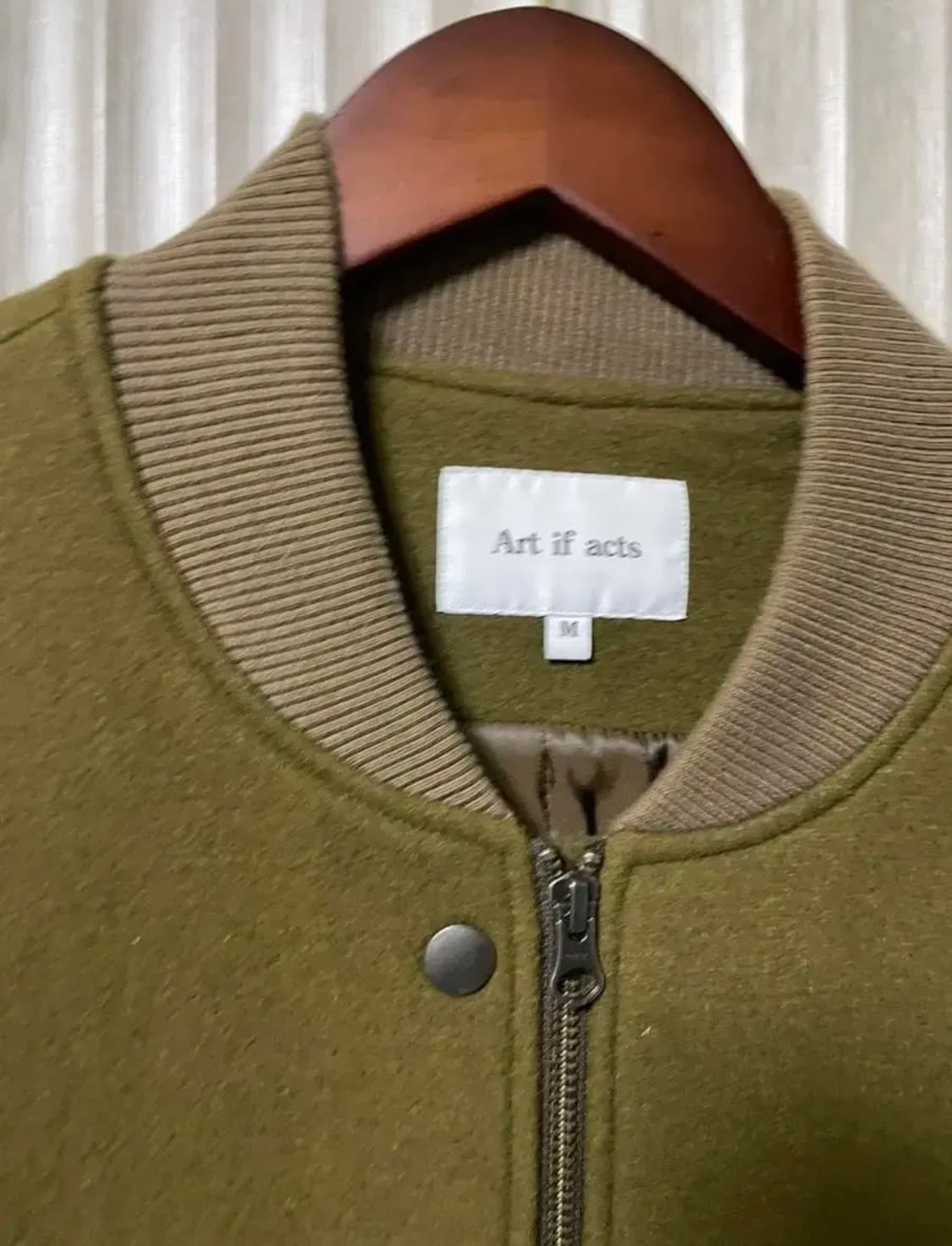 아트이프액츠 바시티 자켓 m 상품이미지2