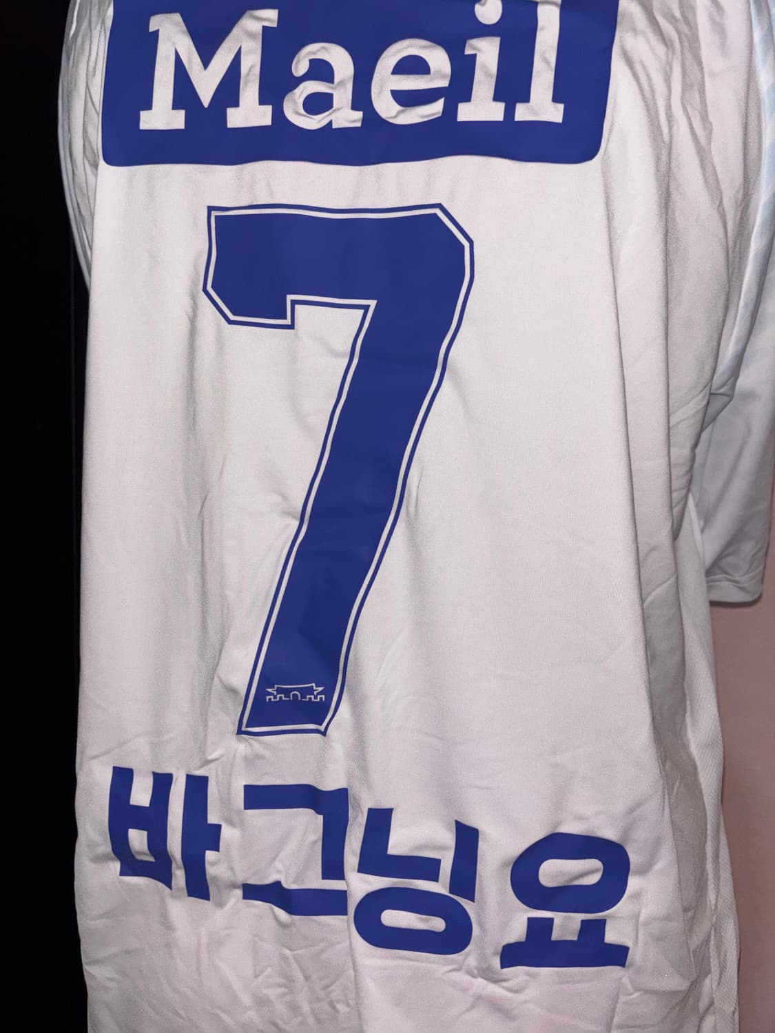 수원삼성 반팔 유니폼 1+1❤️ 블루 화이트 상품이미지4